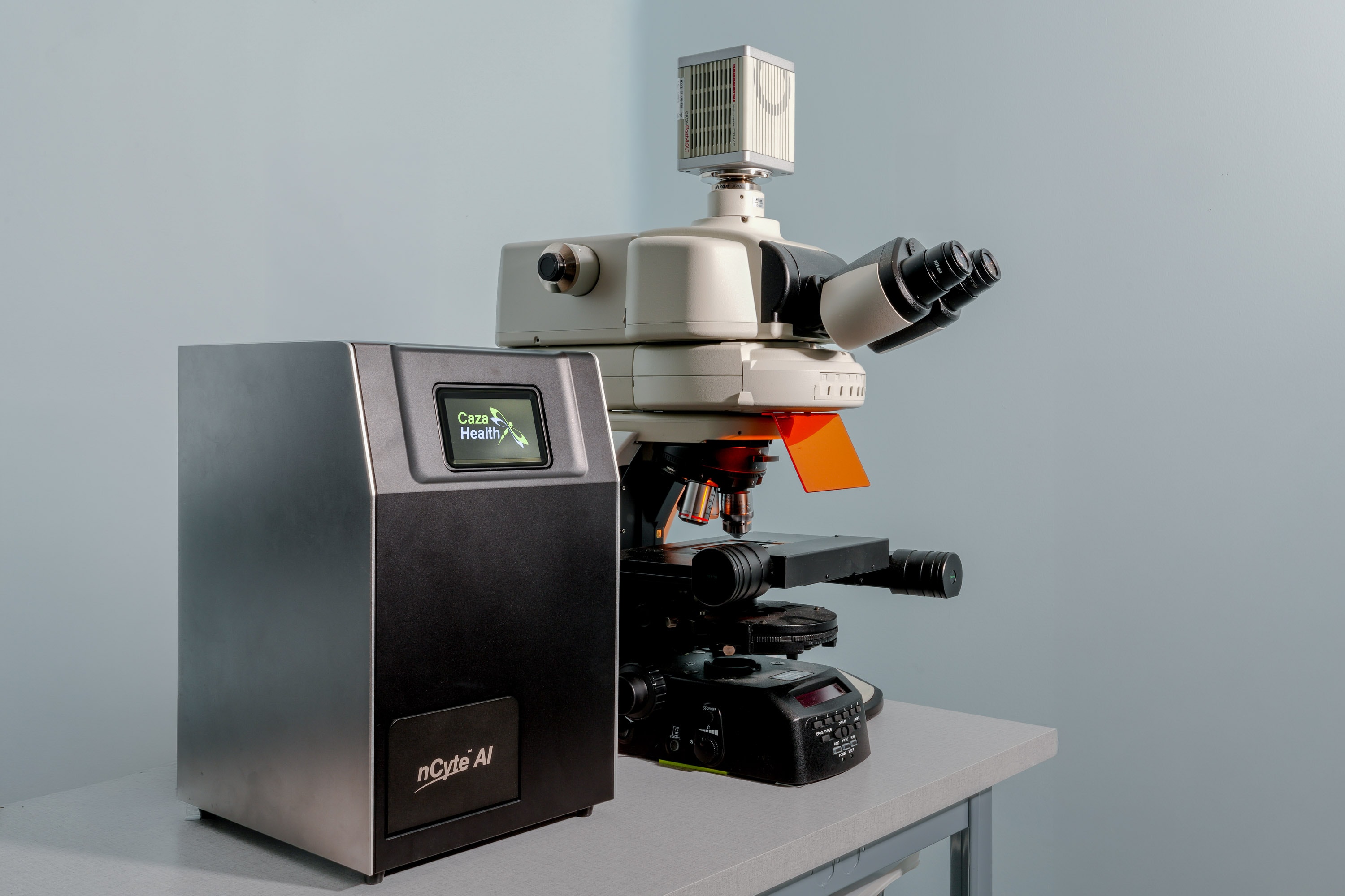 nCyteAI fluorescent scanning microscope workstation