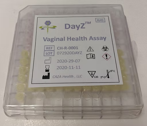 Fluorescent microscopy imaging for vaginal microbiome research